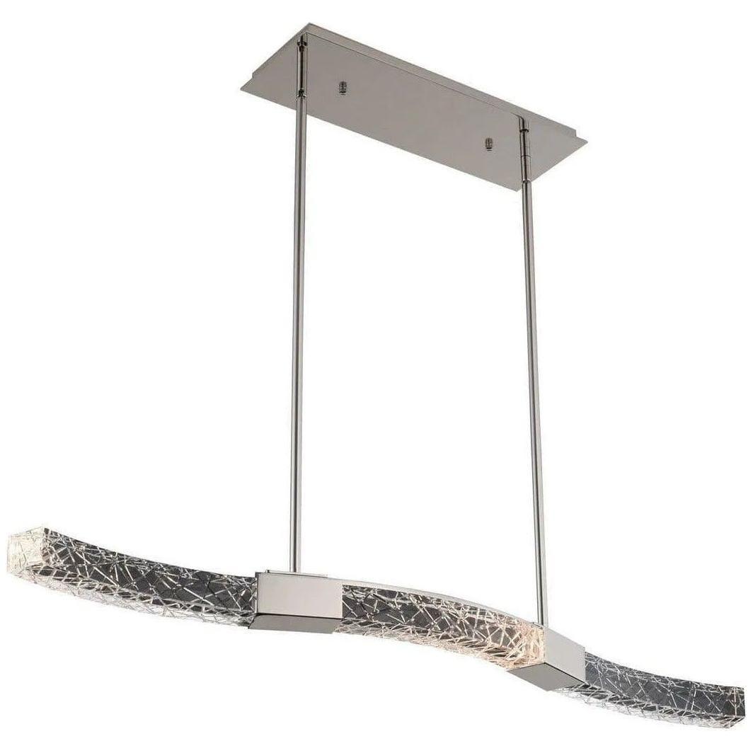 Allegri - Athena LED Linear Pendant - 034860-046-FR001 - Canada Light Shop