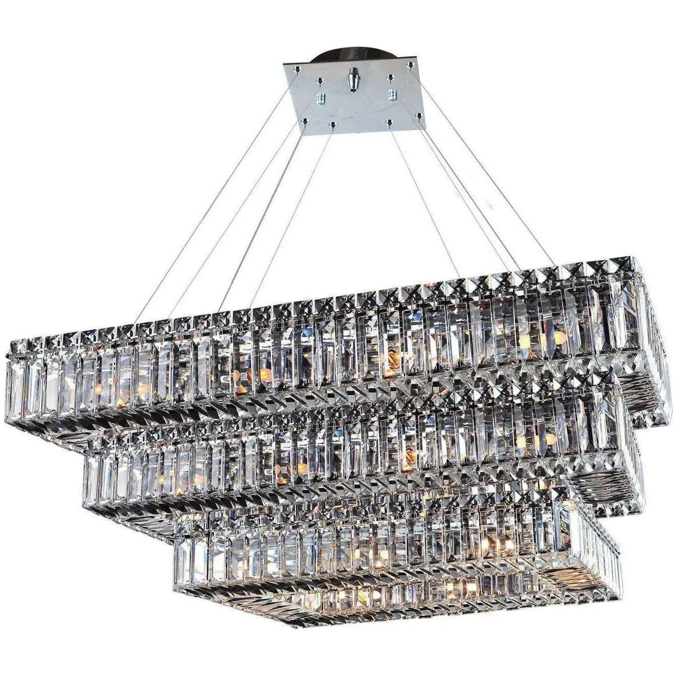Allegri - Baguette Three-Tier Pendant - 11777-010-FR001 - Canada Light Shop