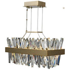 Allegri - Glacier LED Linear Suspension - 030251-038 - Canada Light Shop