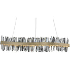 Allegri - Glacier LED Linear Suspension - 030258-038 - Canada Light Shop