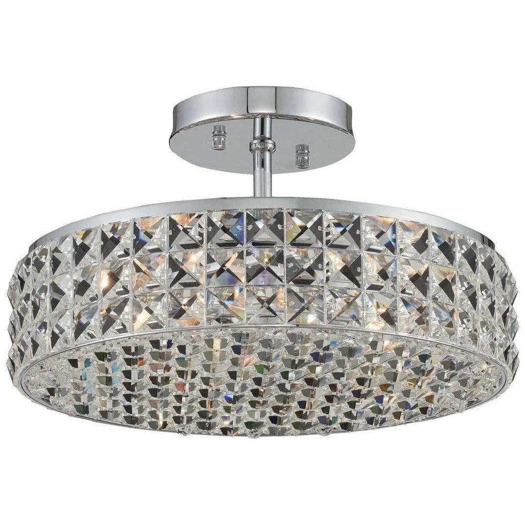Allegri - Loro Semi Flush Mount - 032840-010-FR001 - Canada Light Shop