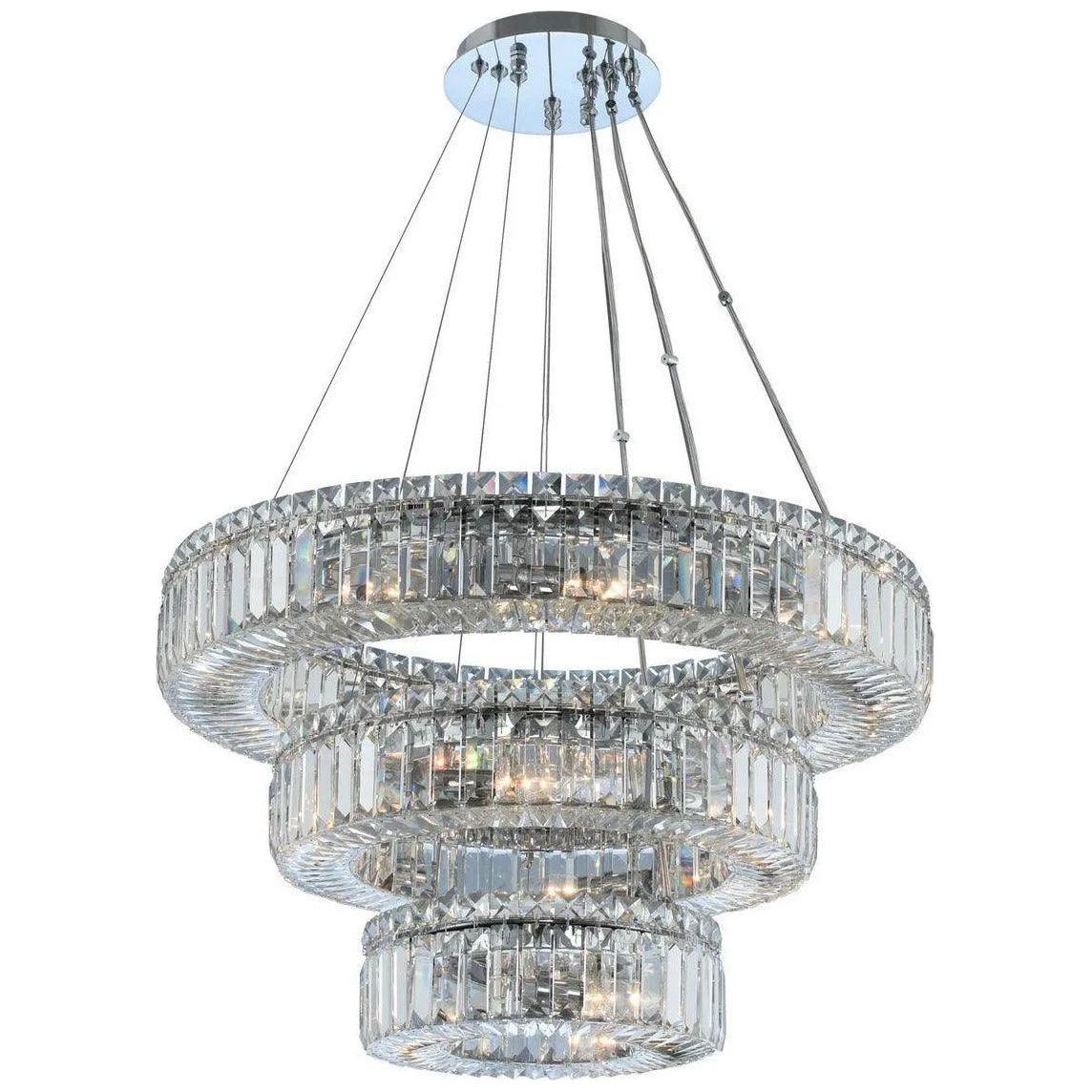 Allegri - Rondelle Three-Tier Pendant - 11772-010-FR001 - Canada Light Shop