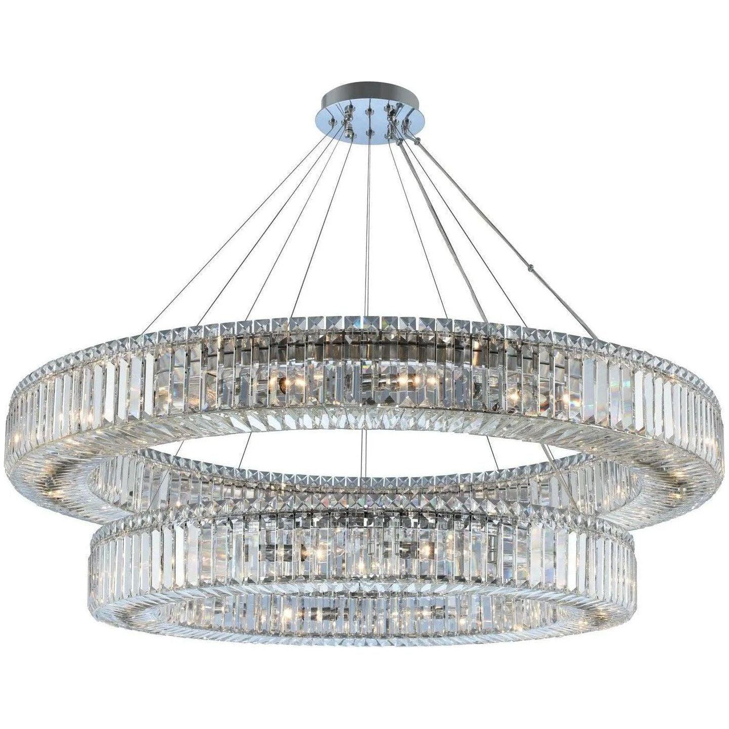 Allegri - Rondelle Two-Tier Pendant - 11773-010-FR001 - Canada Light Shop