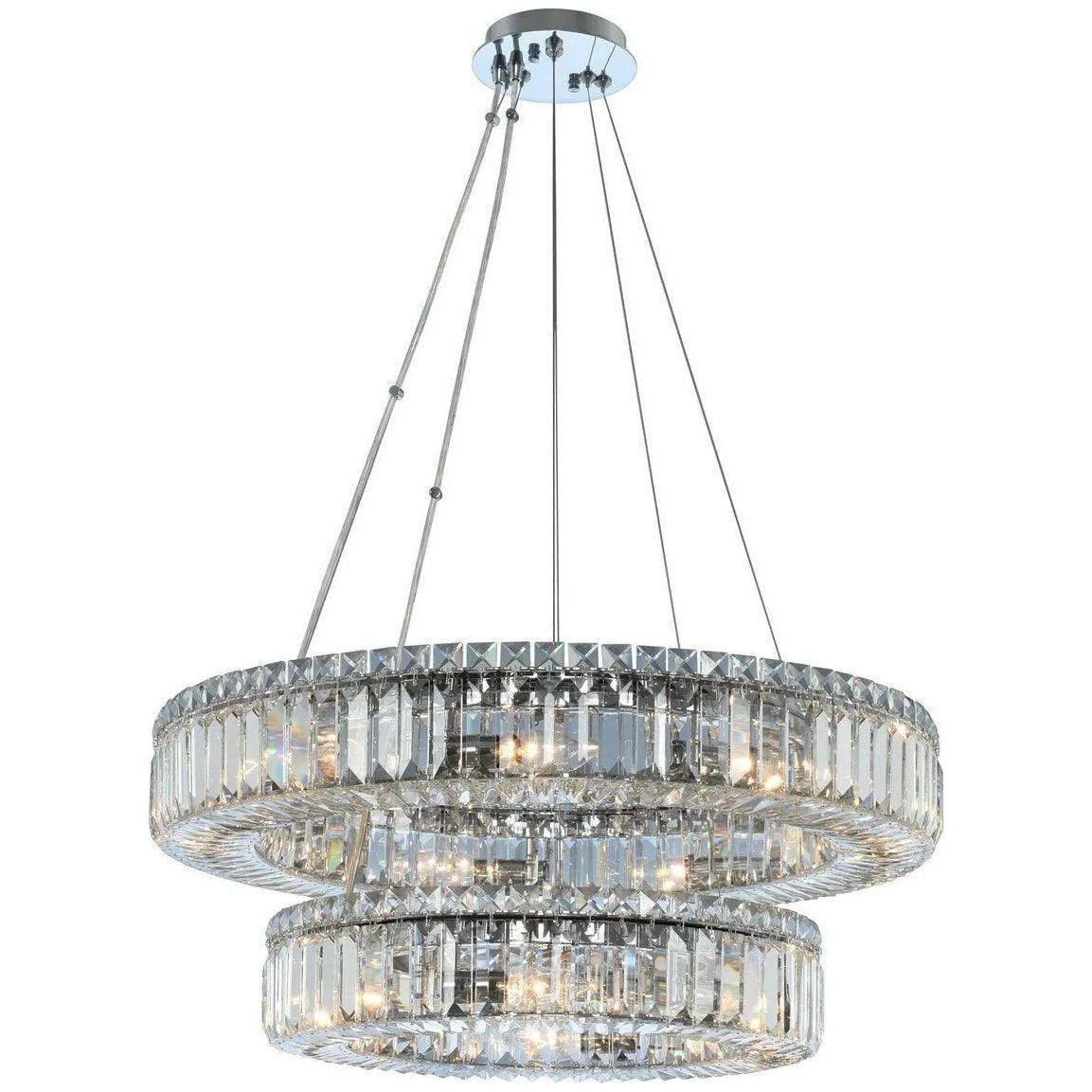 Allegri - Rondelle Two-Tier Pendant - 11775-010-FR001 - Canada Light Shop