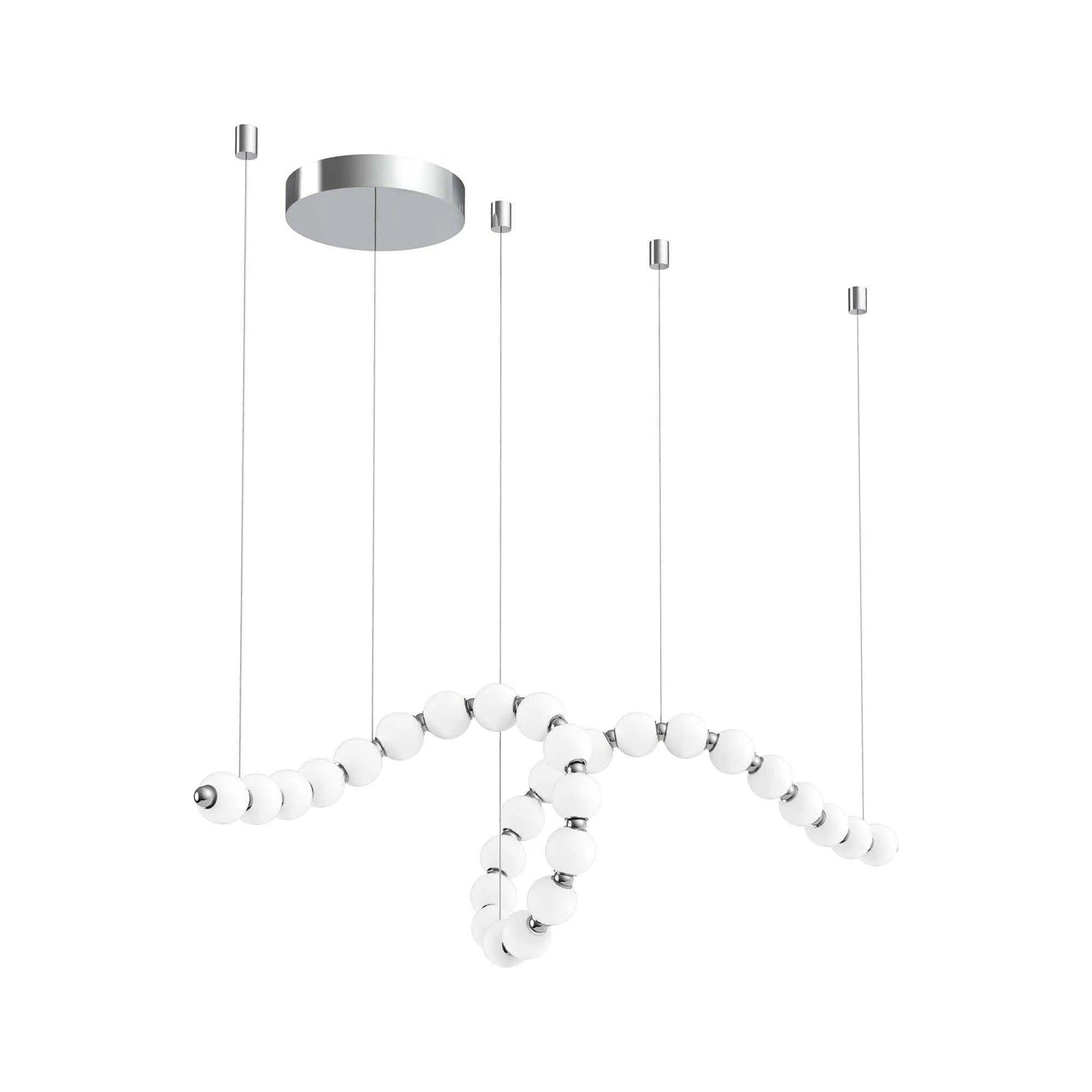 Alora Lighting - Akoya LED Linear Suspension - CH321508CH - Canada Light Shop