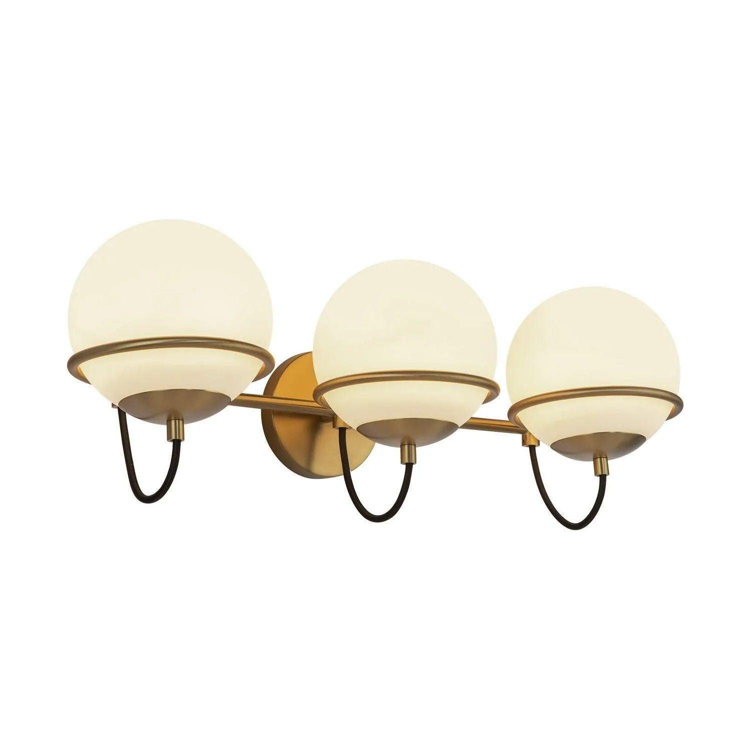 Alora Lighting - Alba Wall Vanity - WV458324AGOP - Canada Light Shop