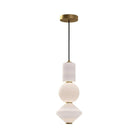 Alora Lighting - Bijou LED Geometric Pendant - PD530341AGOP - Canada Light Shop