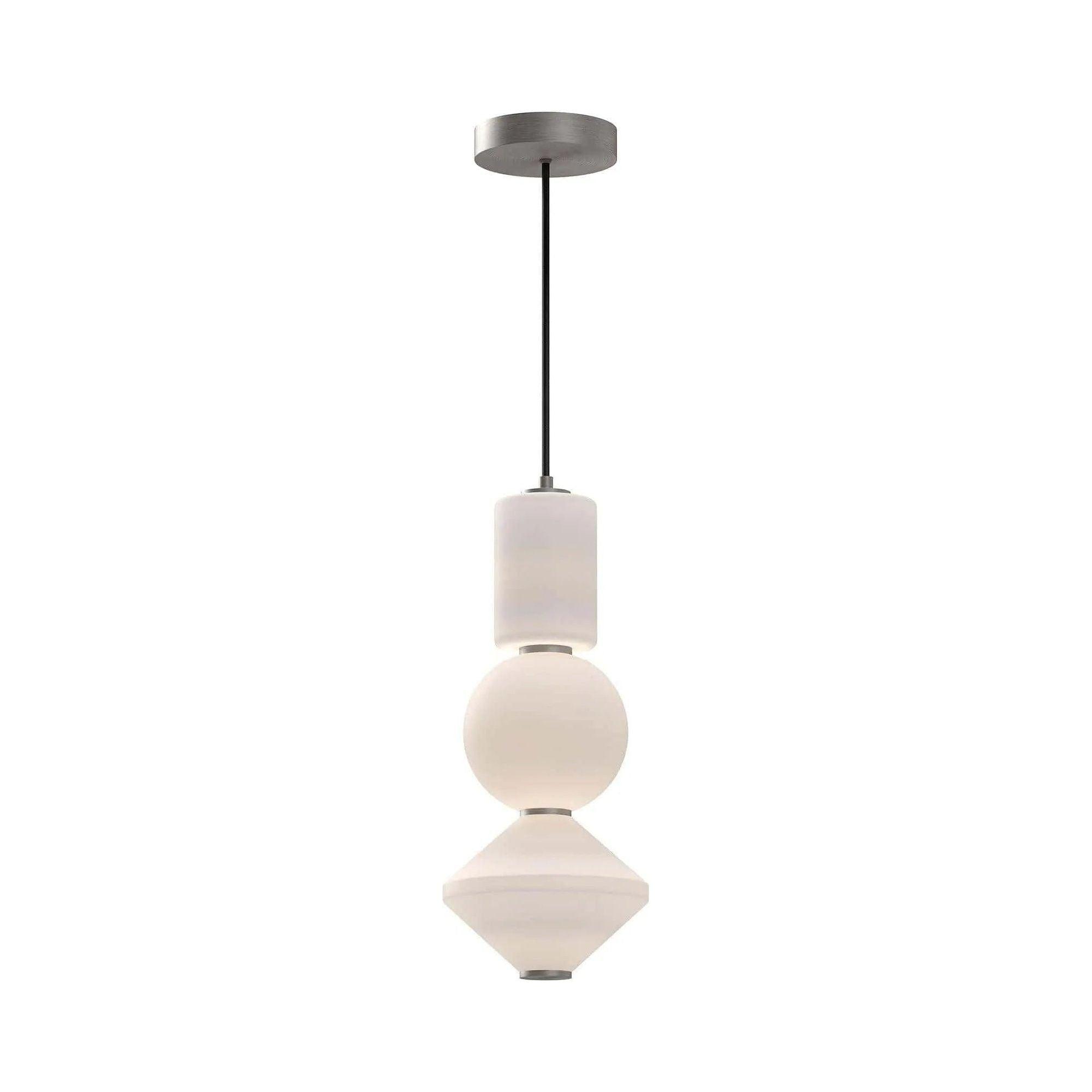 Alora Lighting - Bijou LED Geometric Pendant - PD530341BNOP - Canada Light Shop
