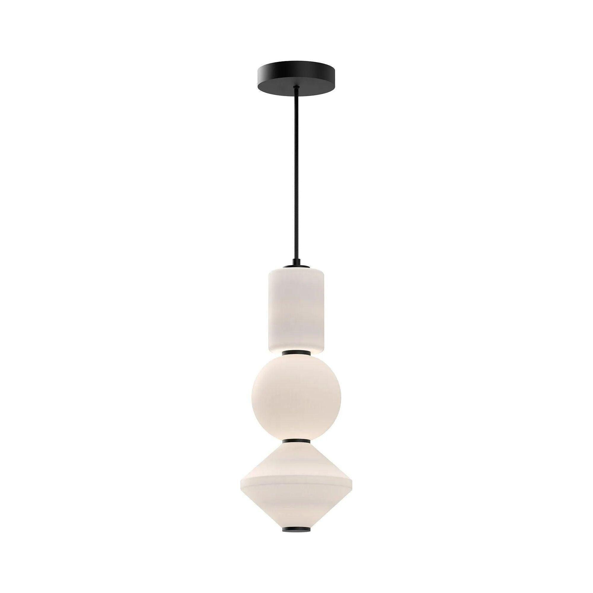 Alora Lighting - Bijou LED Geometric Pendant - PD530341MBOP - Canada Light Shop