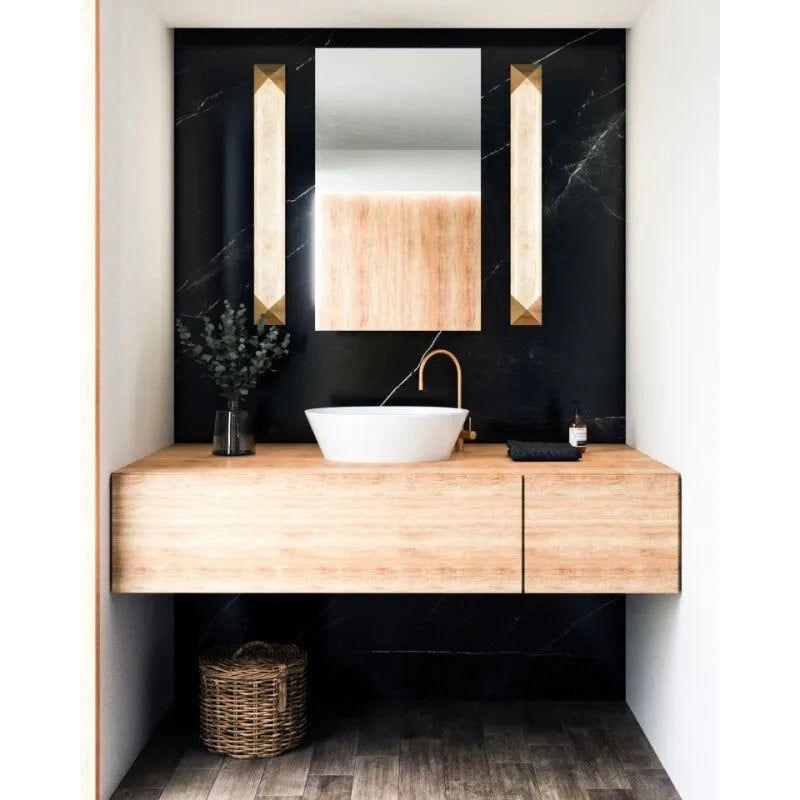 Alora Lighting - Caesar LED Vanity - WV323112PNAR - Canada Light Shop