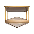 Alora Lighting - Cairo Semi Flush Mount - SF332919VBCR - Canada Light Shop