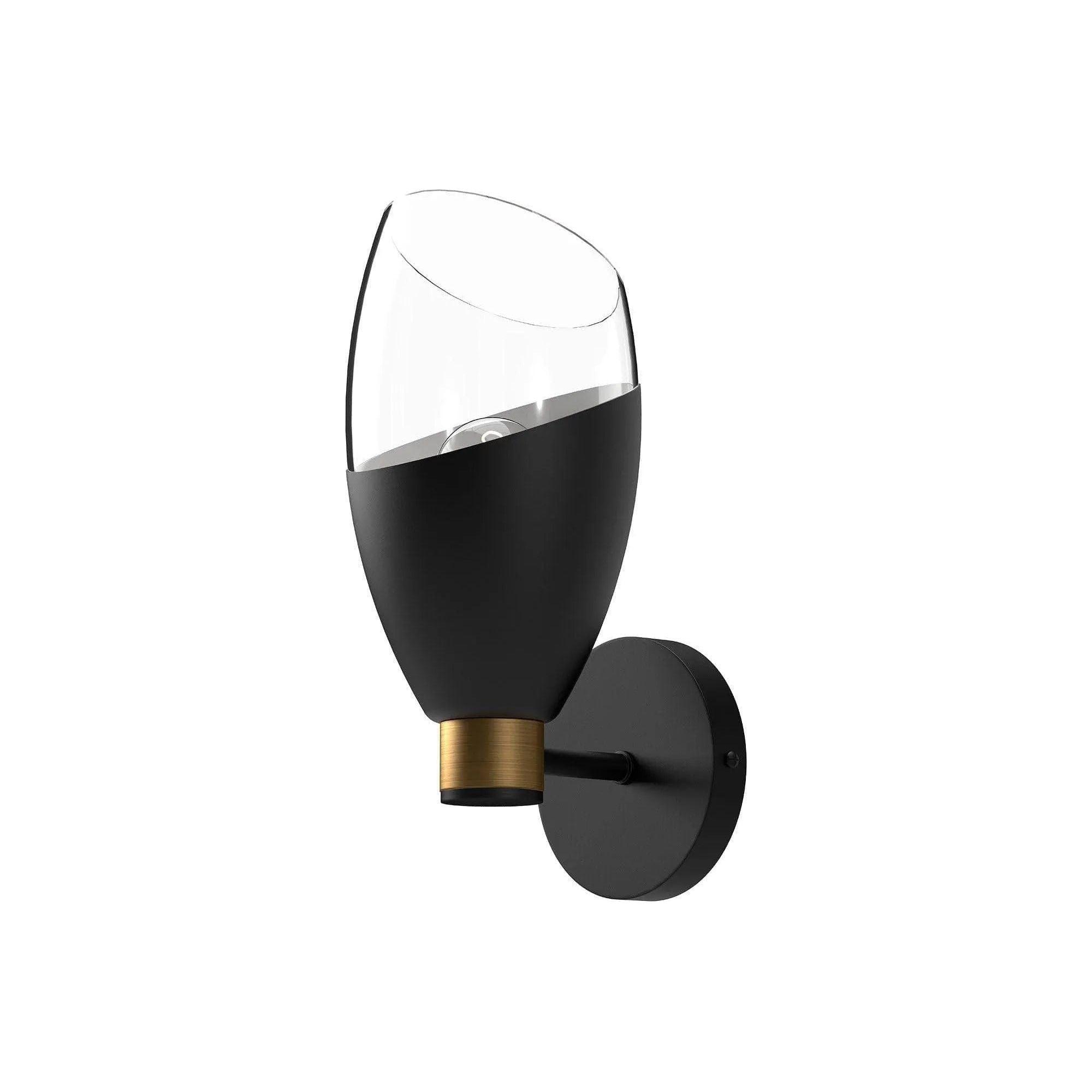Alora Lighting - Capri Wall Sconce - WV587105MBCL - Canada Light Shop