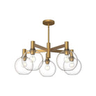 Alora Lighting - Castilla Chandelier - CH506129AGCL - Canada Light Shop