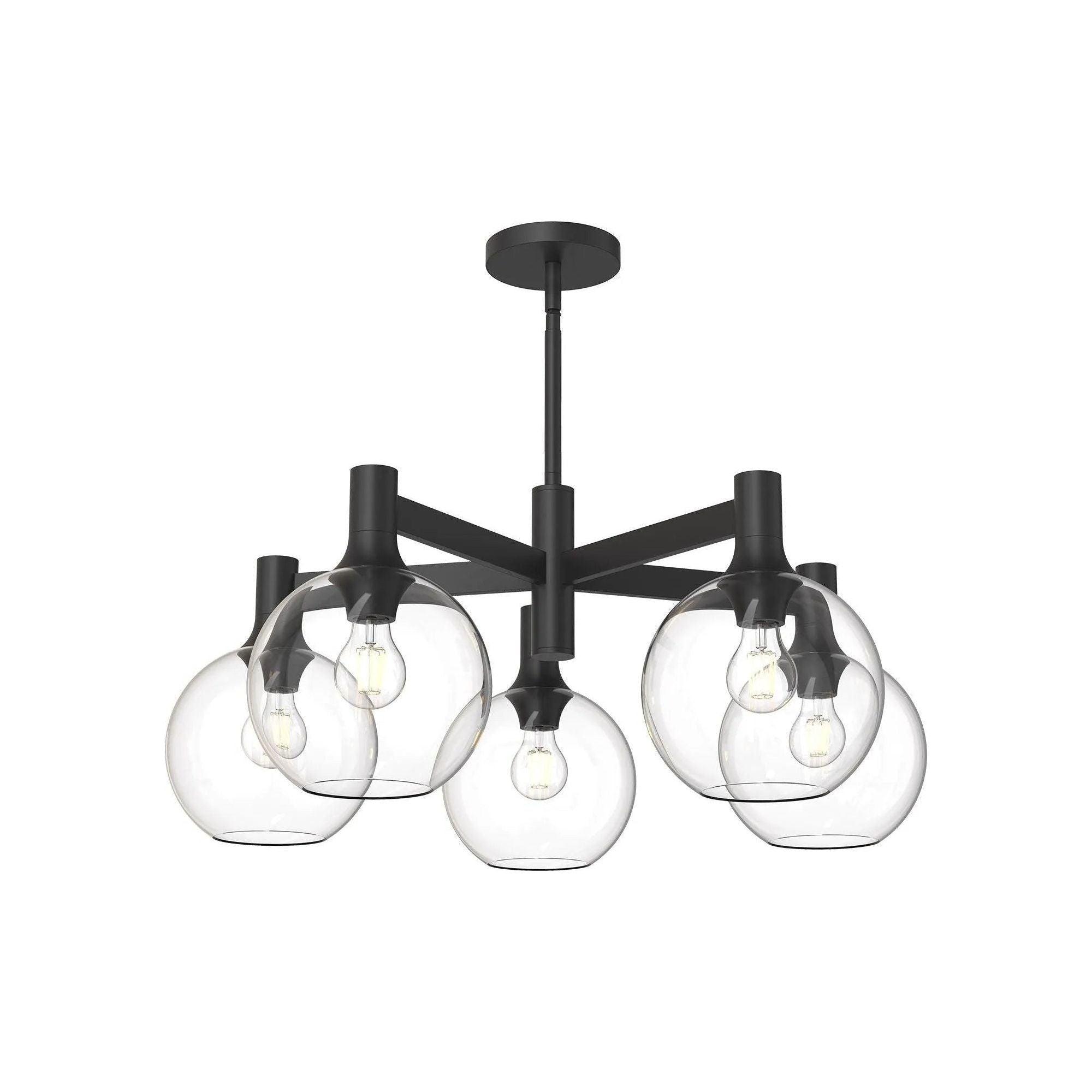 Alora Lighting - Castilla Chandelier - CH506129MBCL - Canada Light Shop