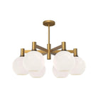 Alora Lighting - Castilla Chandelier - CH506230AGOP - Canada Light Shop