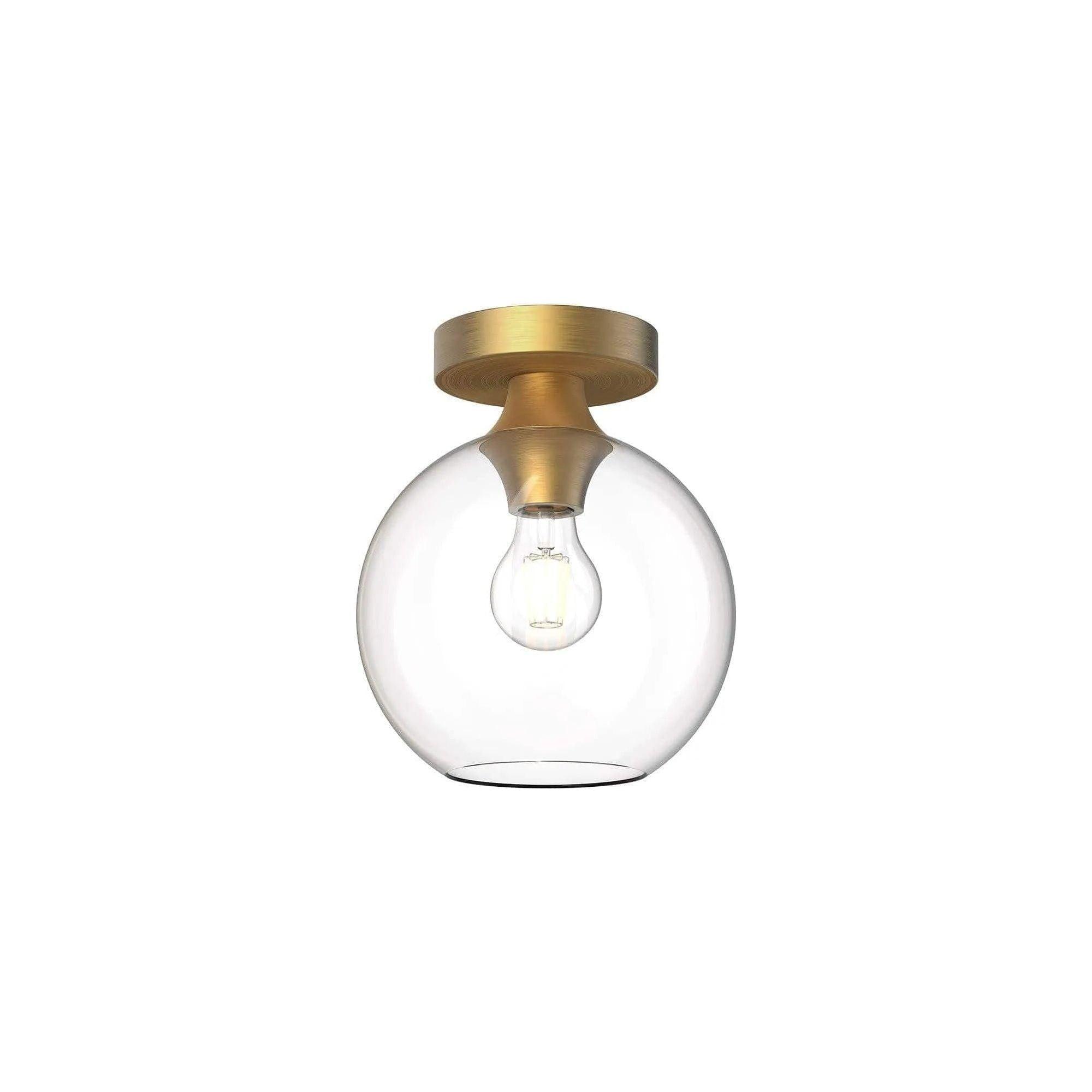 Alora Lighting - Castilla Flush Mount - FM506108AGCL - Canada Light Shop