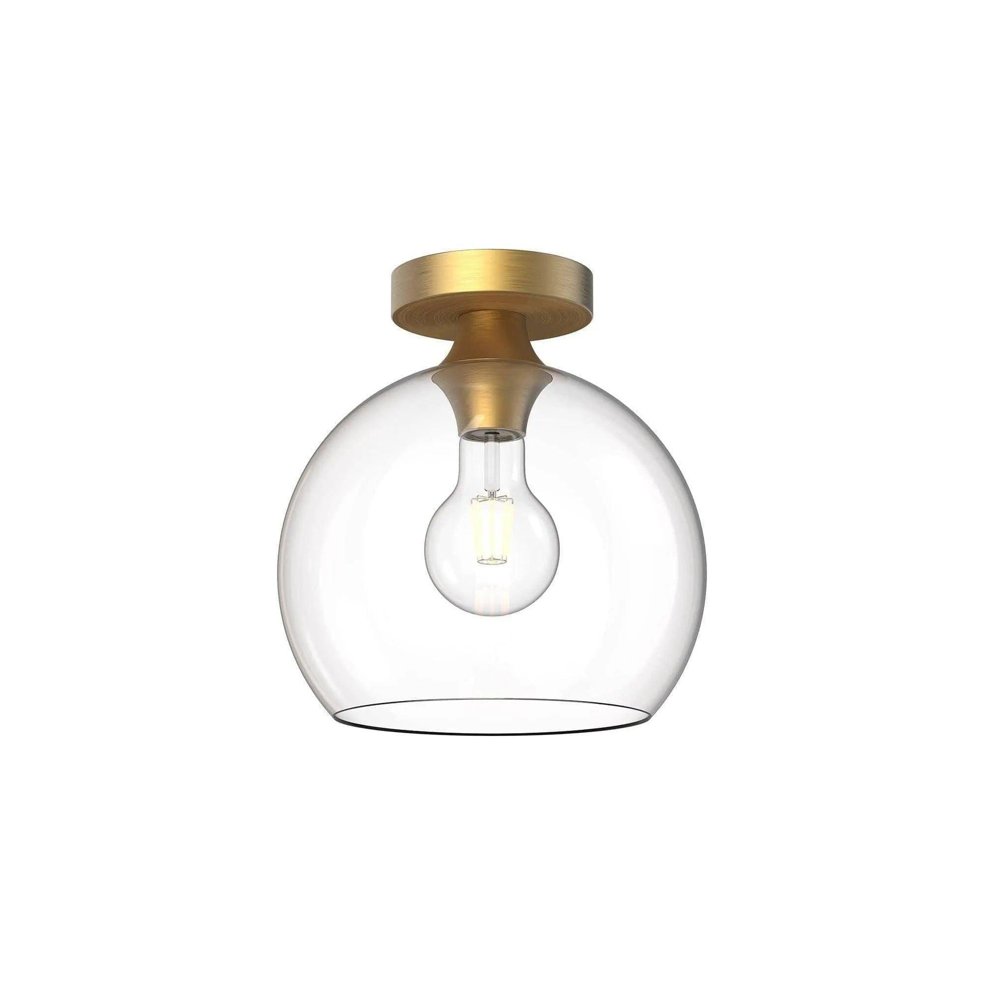 Alora Lighting - Castilla Flush Mount - FM506210AGCL - Canada Light Shop