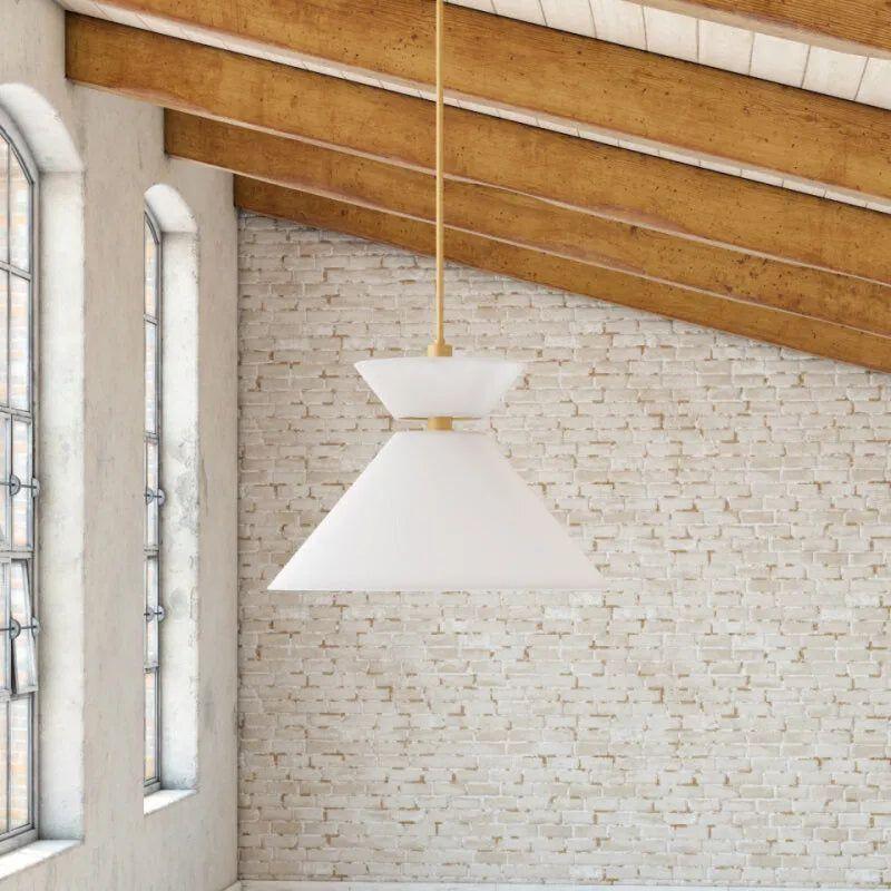 Alora Lighting - Chapelle Pendant - PD543022AGWL - Canada Light Shop