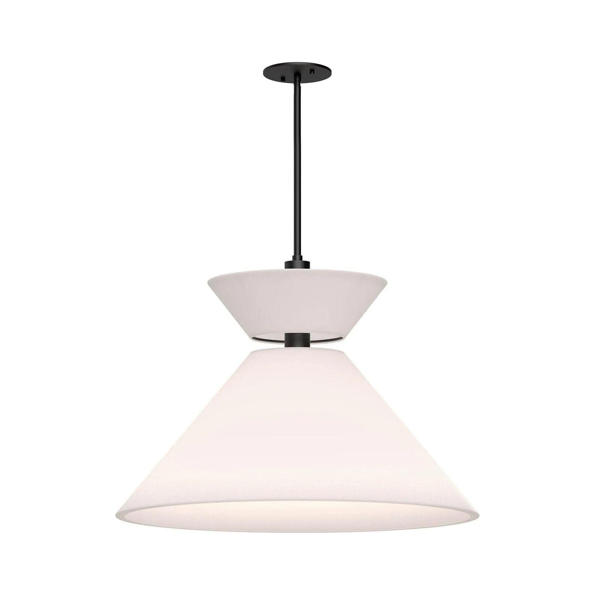 Alora Lighting - Chapelle Pendant - PD543022MBWL - Canada Light Shop