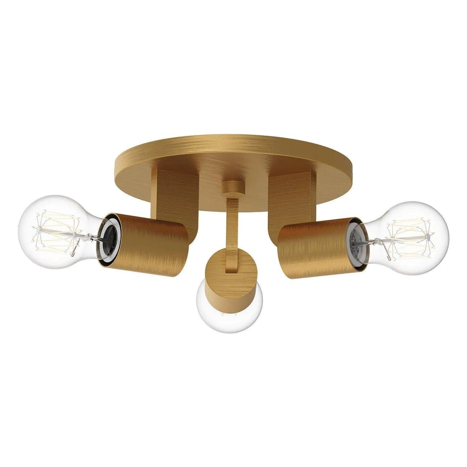 Alora Lighting - Claire Semi-Flush Mount - SF607003AG - Canada Light Shop