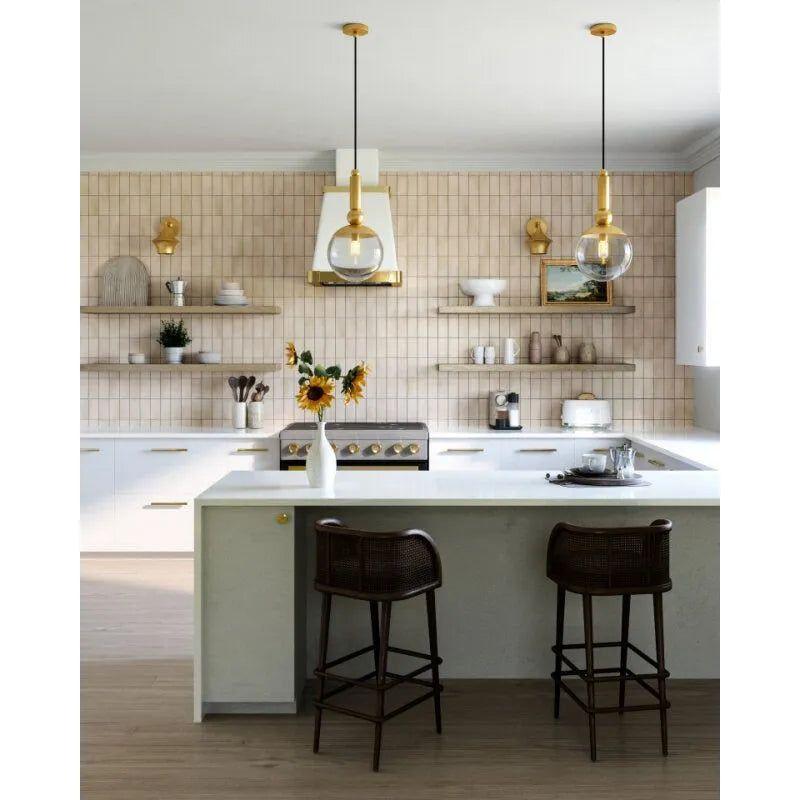 Alora Lighting - Delilah Pendant - PD560510BGCL - Canada Light Shop