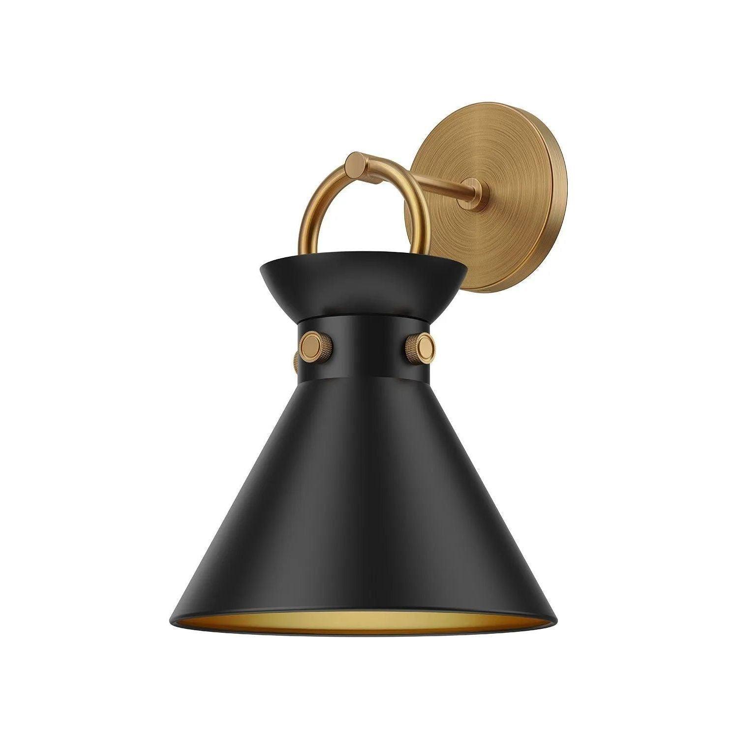 Alora Lighting - Emerson Wall Sconce - WV412009AGMB - Canada Light Shop