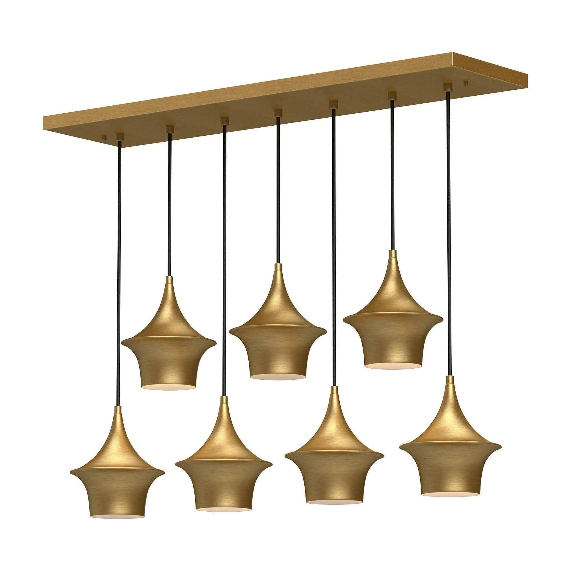 Alora Lighting - Emiko Linear Pendant - LP523036BG - Canada Light Shop
