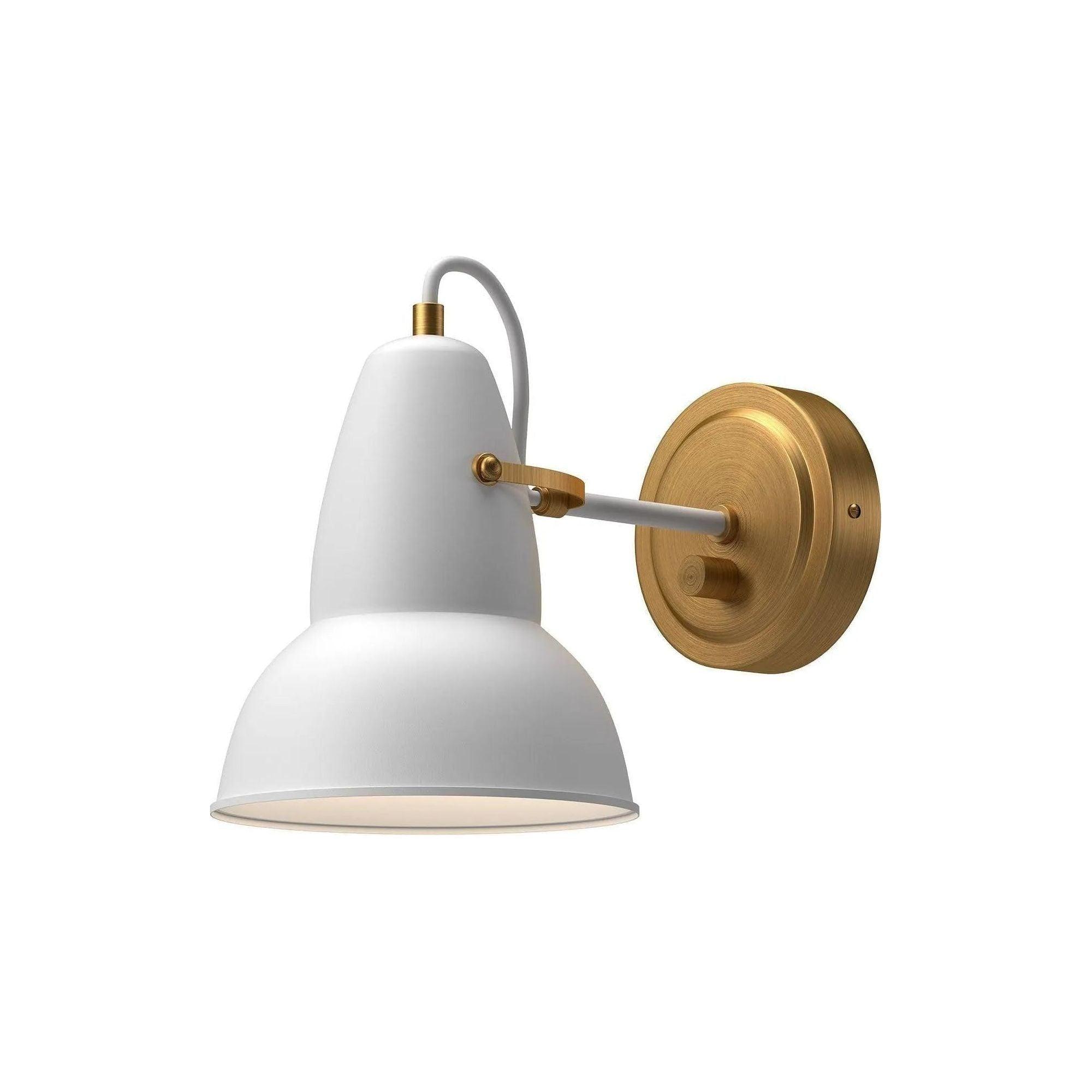 Alora Lighting - Felix Wall-Swing Wall Sconce - WV576607WHAG - Canada Light Shop