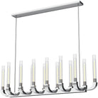 Alora Lighting - Flute Linear Suspension - LP316012PNCR - Canada Light Shop