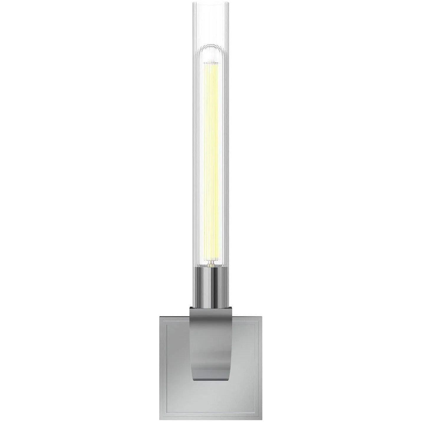 Alora Lighting - Flute Wall Sconce - WV316001PNCR - Canada Light Shop