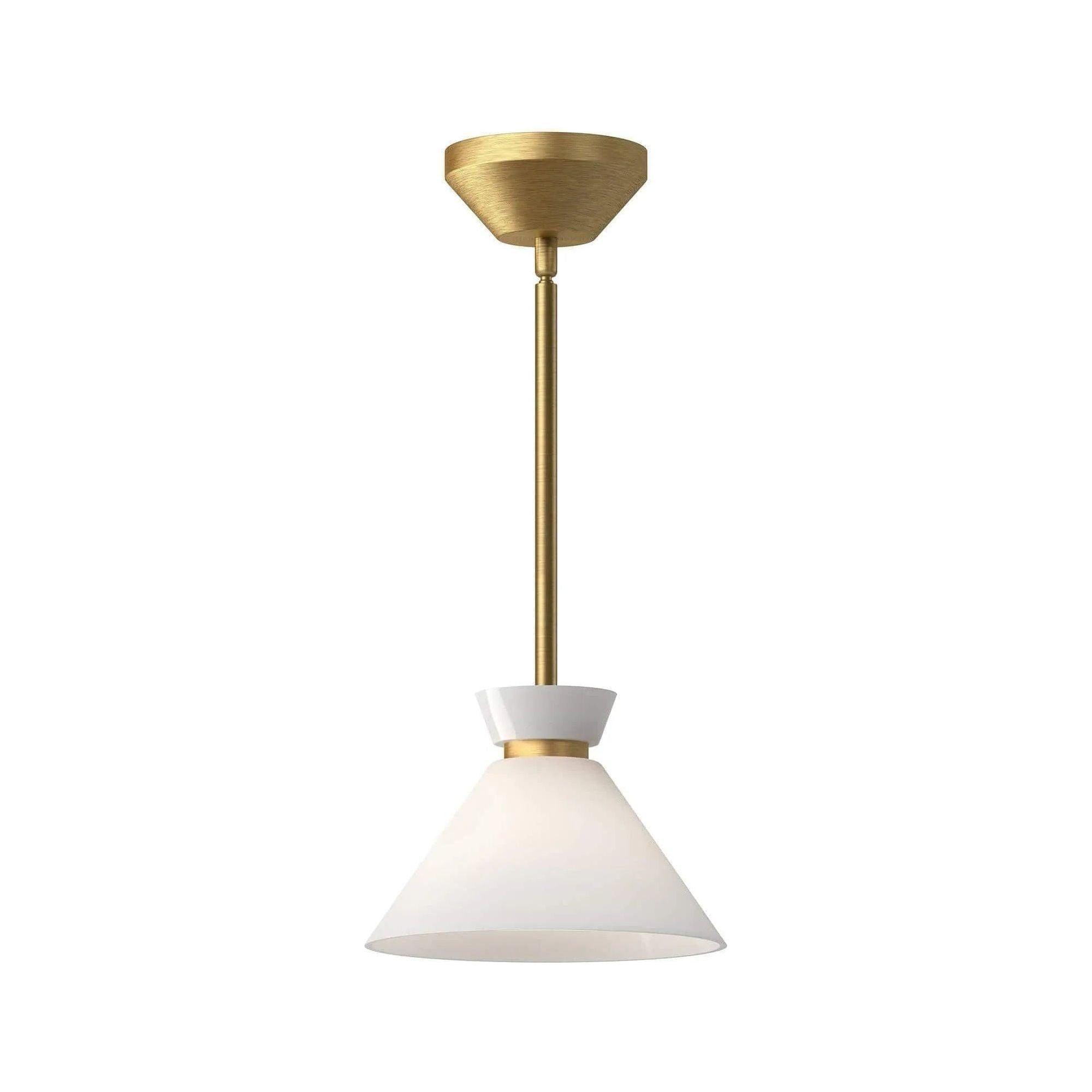 Alora Lighting - Halston Pendant - PD470108BGGO - Canada Light Shop