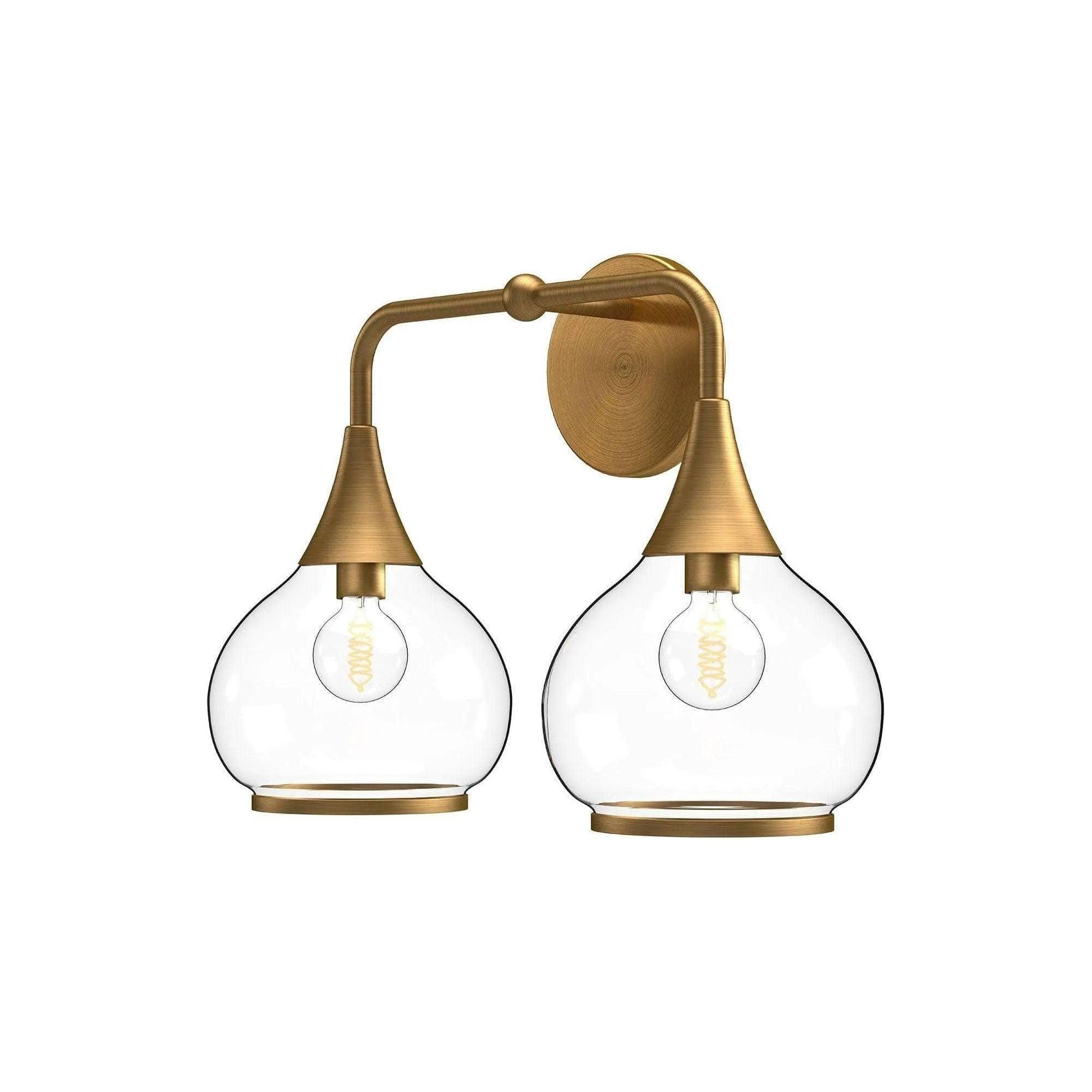 Alora Lighting - Hazel Bath Vanity - VL524217AGCL - Canada Light Shop