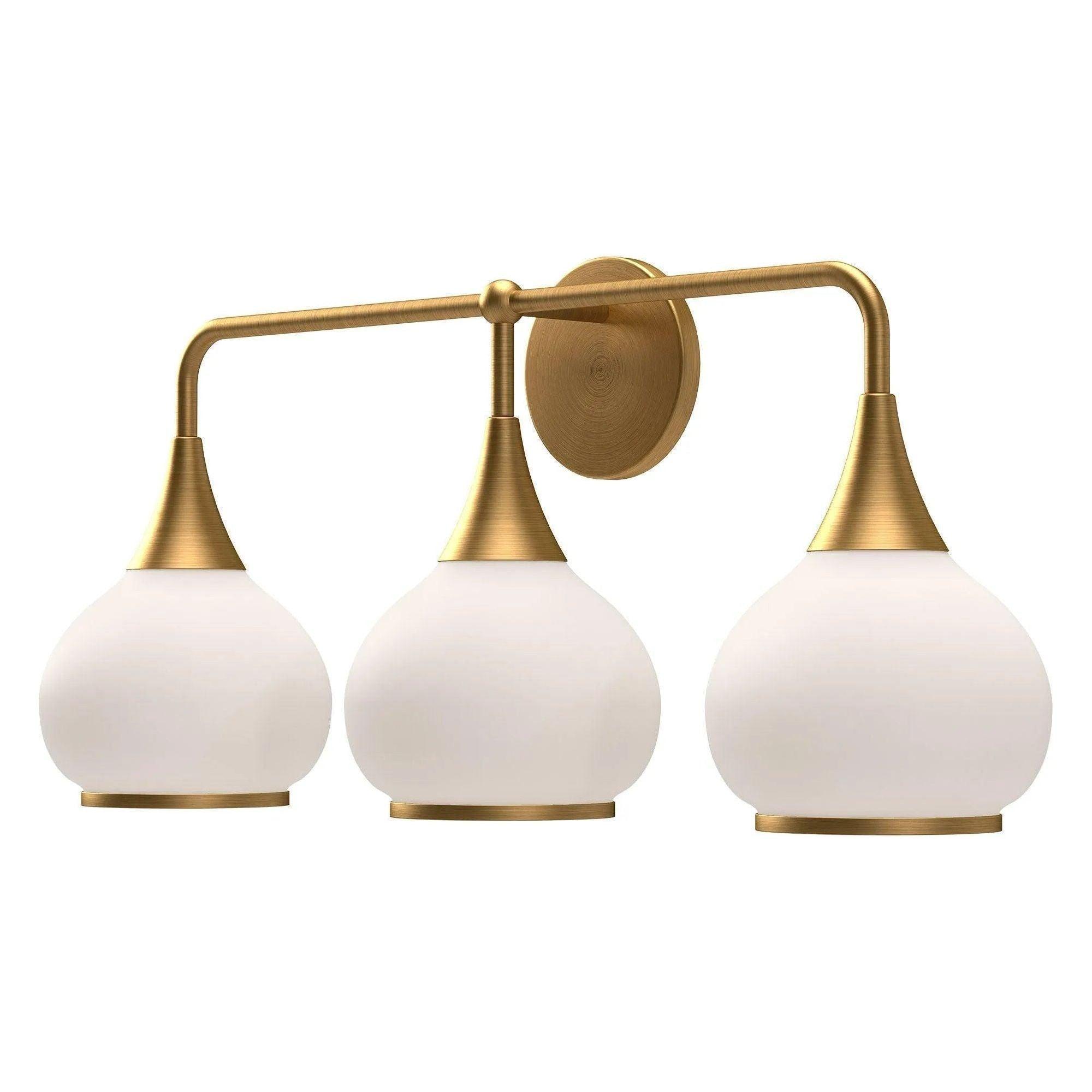 Alora Lighting - Hazel Bath Vanity - VL524326AGOP - Canada Light Shop