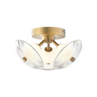 Alora Lighting - Hera LED Flush Mount - FM417604BGCR - Canada Light Shop