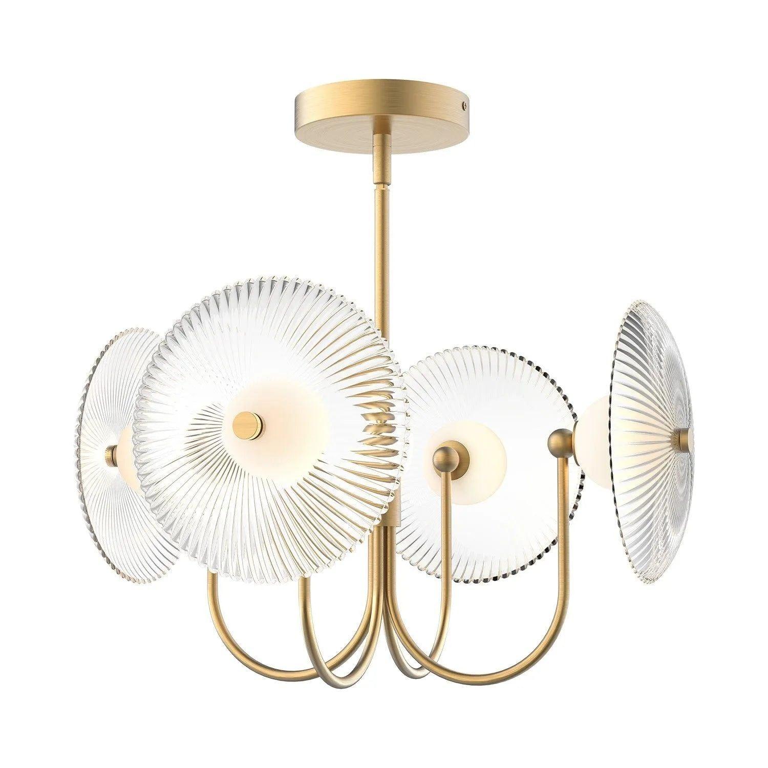 Alora Lighting - Hera LED Pendant - PD417904BGCR - Canada Light Shop