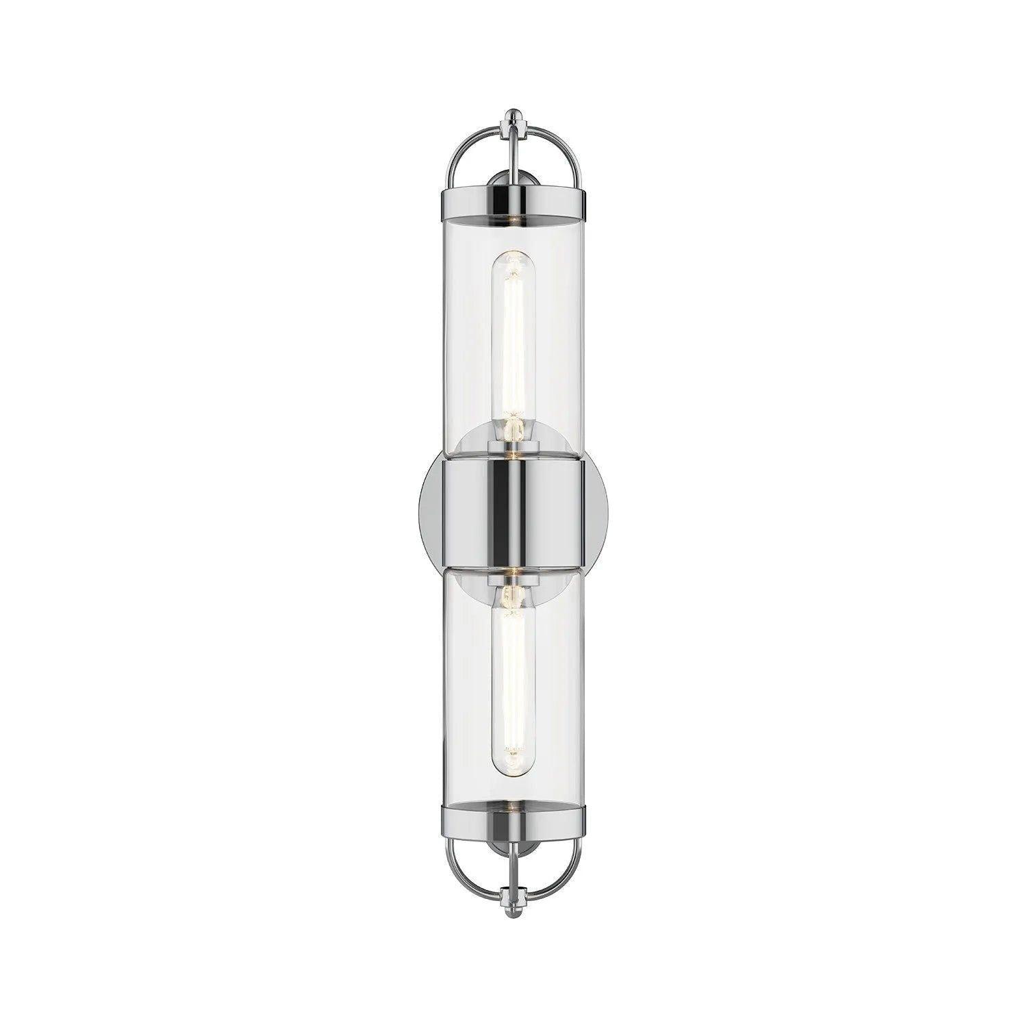 Alora Lighting - Lancaster Double Wall Sconce - WV461102CH - Canada Light Shop