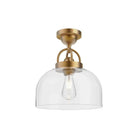 Alora Lighting - Lancaster Semi-Flush Mount - SF461101AG - Canada Light Shop