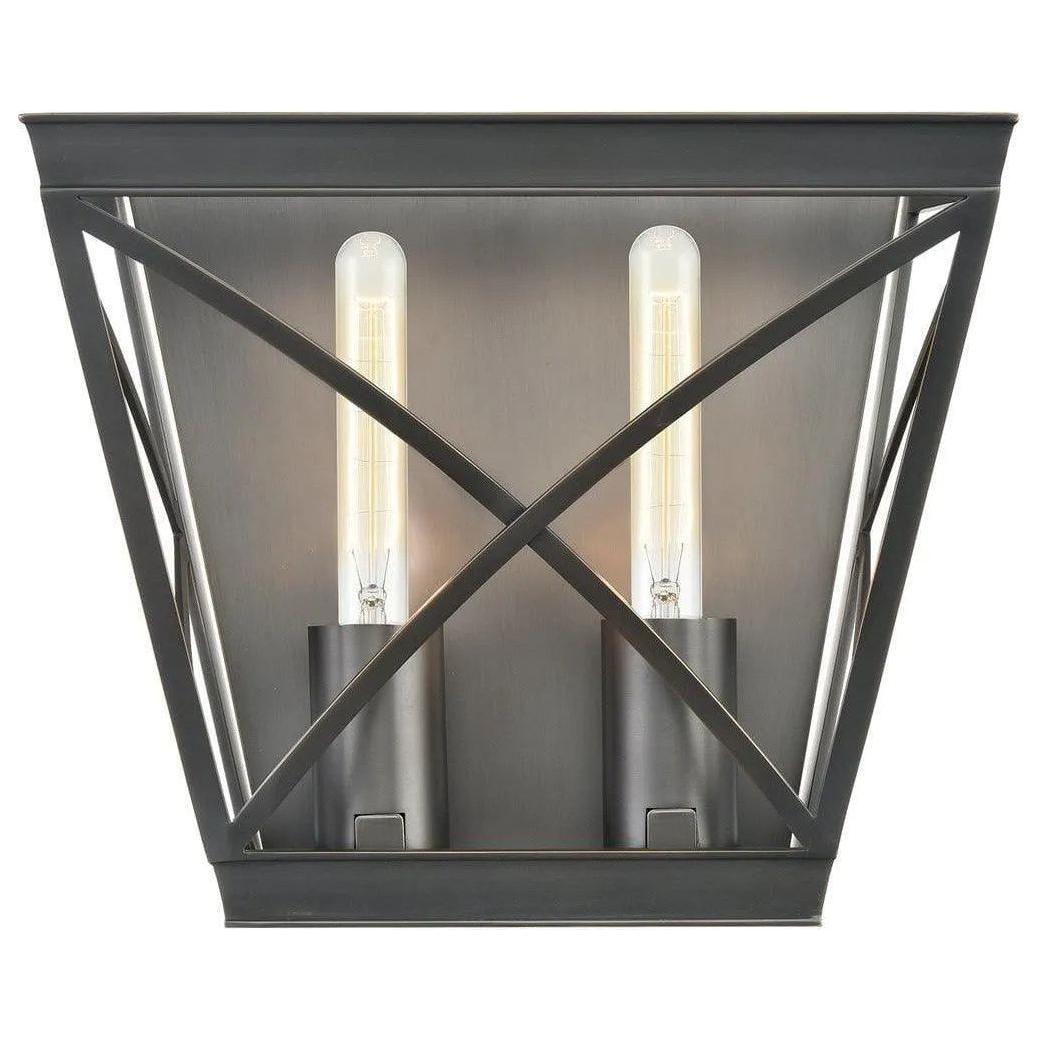 Alora Lighting - Lattice Wall Sconce - WV309602UB - Canada Light Shop