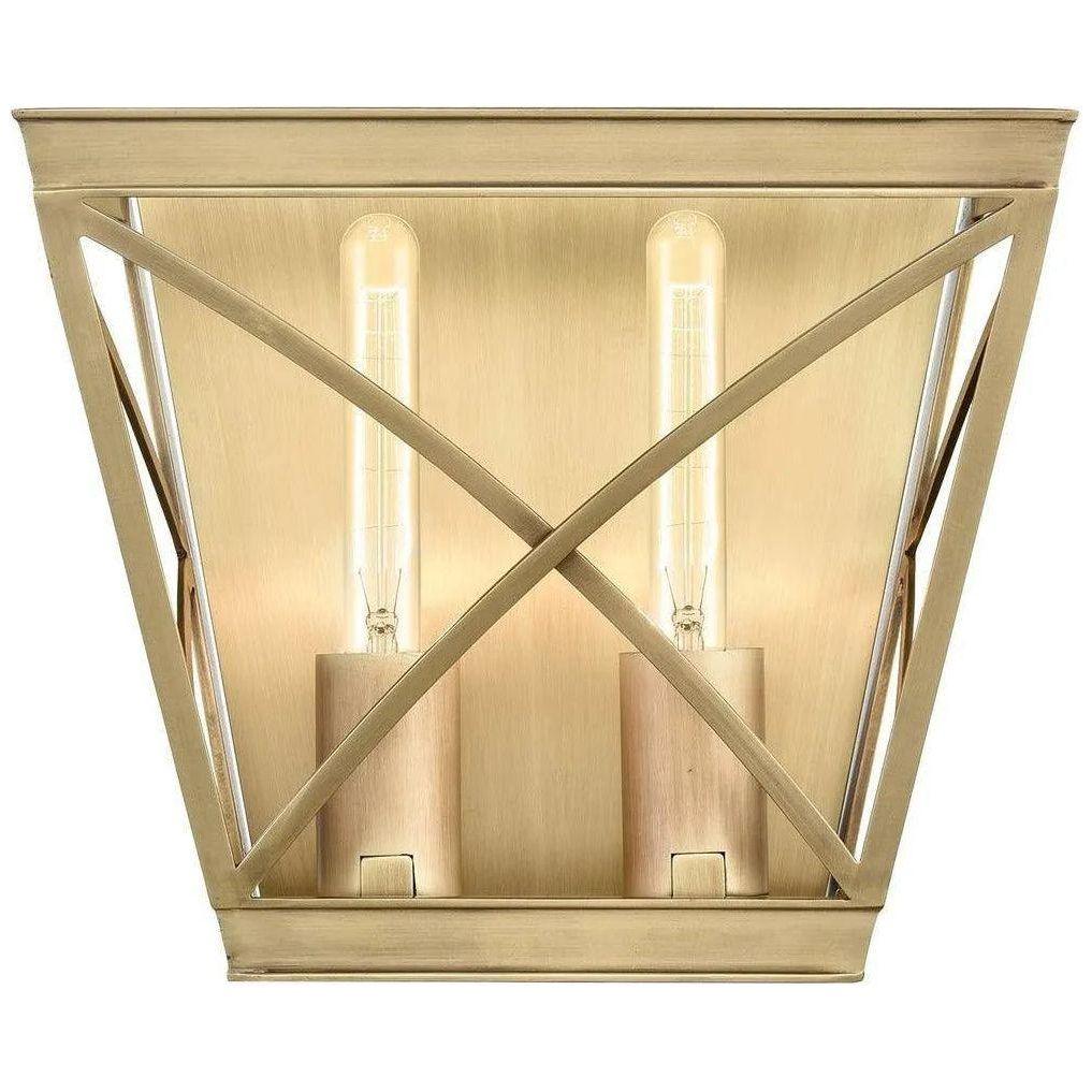 Alora Lighting - Lattice Wall Sconce - WV309602VB - Canada Light Shop