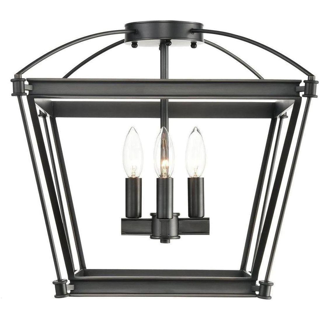 Alora Lighting - Manor Semi-Flush Mount - SF312204UB - Canada Light Shop
