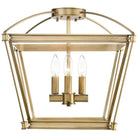Alora Lighting - Manor Semi-Flush Mount - SF312204VB - Canada Light Shop