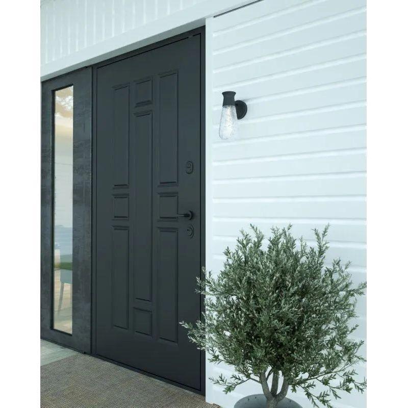 Alora Lighting - Marcel Outdoor Wall Lantern - EW464001BKCB - Canada Light Shop