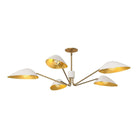 Alora Lighting - Oscar Pendant - PD550545WHAG - Canada Light Shop