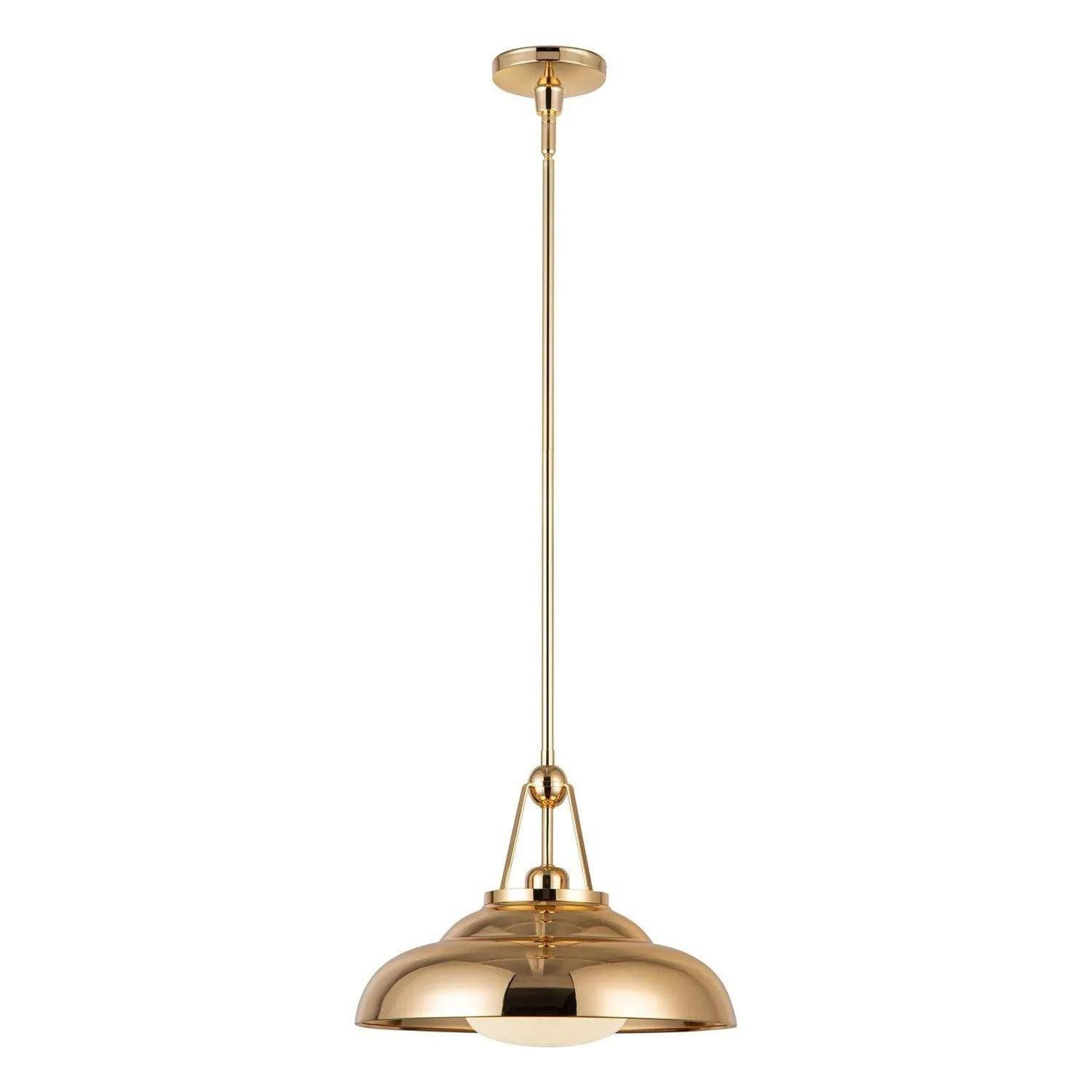 Alora Lighting - Palmetto Pendant - PD344014PBGO - Canada Light Shop