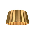 Alora Lighting - Plisse Flush Mount - FM528514AG - Canada Light Shop