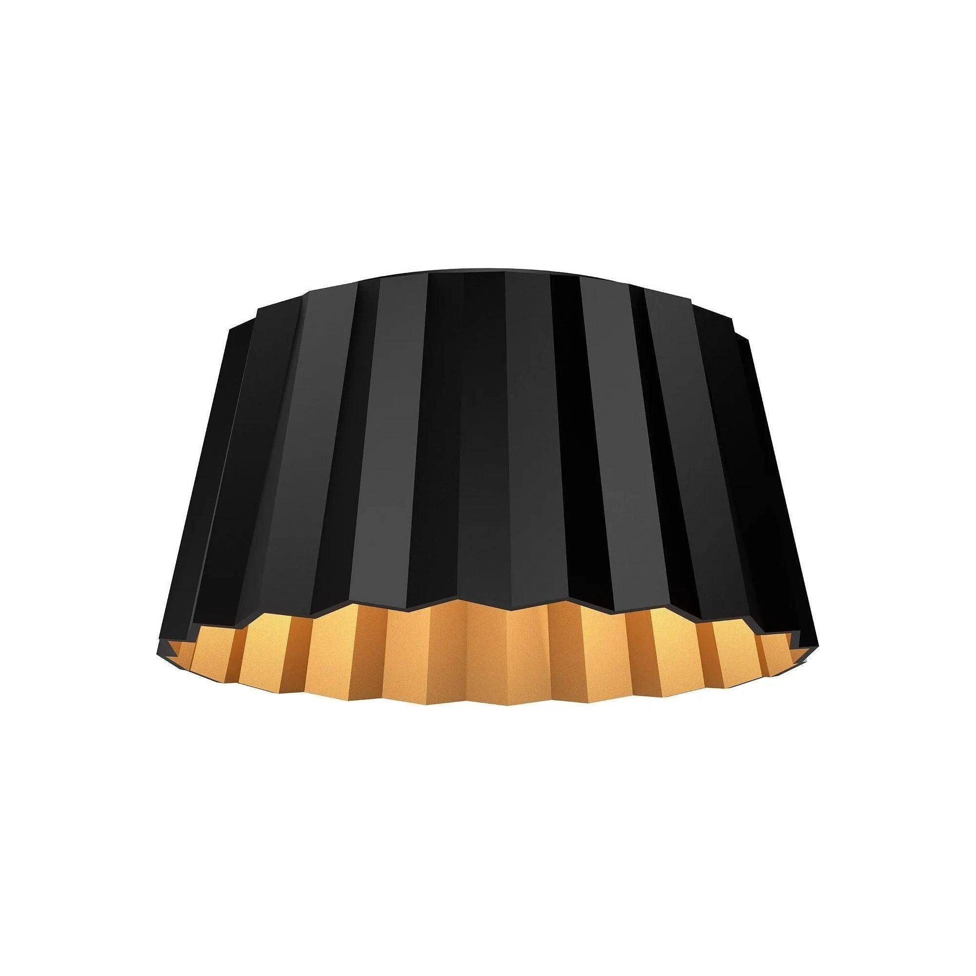 Alora Lighting - Plisse Flush Mount - FM528514MB - Canada Light Shop