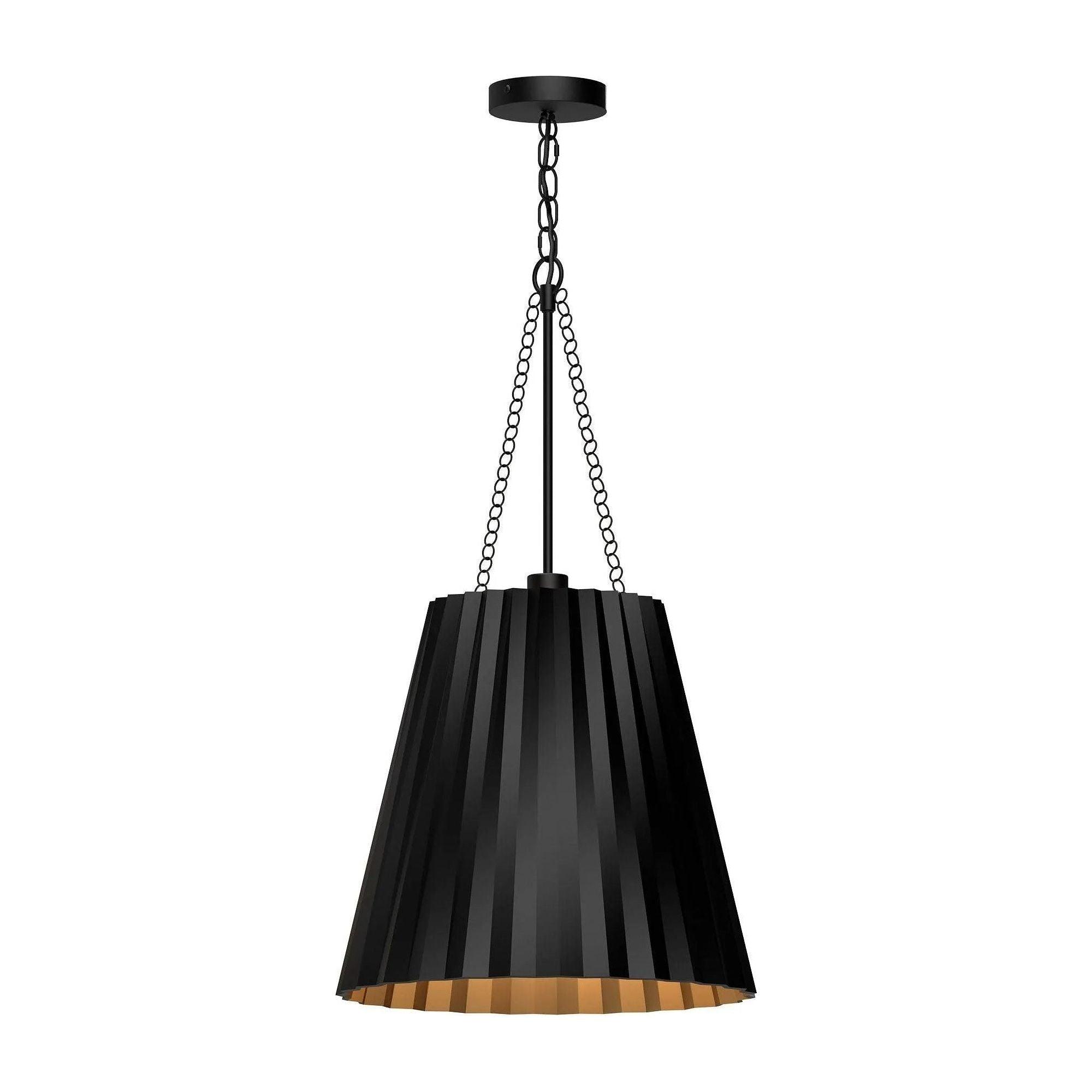 Alora Lighting - Plisse Pendant - PD528116MB - Canada Light Shop