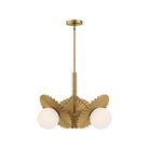 Alora Lighting - Plume Chandelier - CH501322BGOP - Canada Light Shop