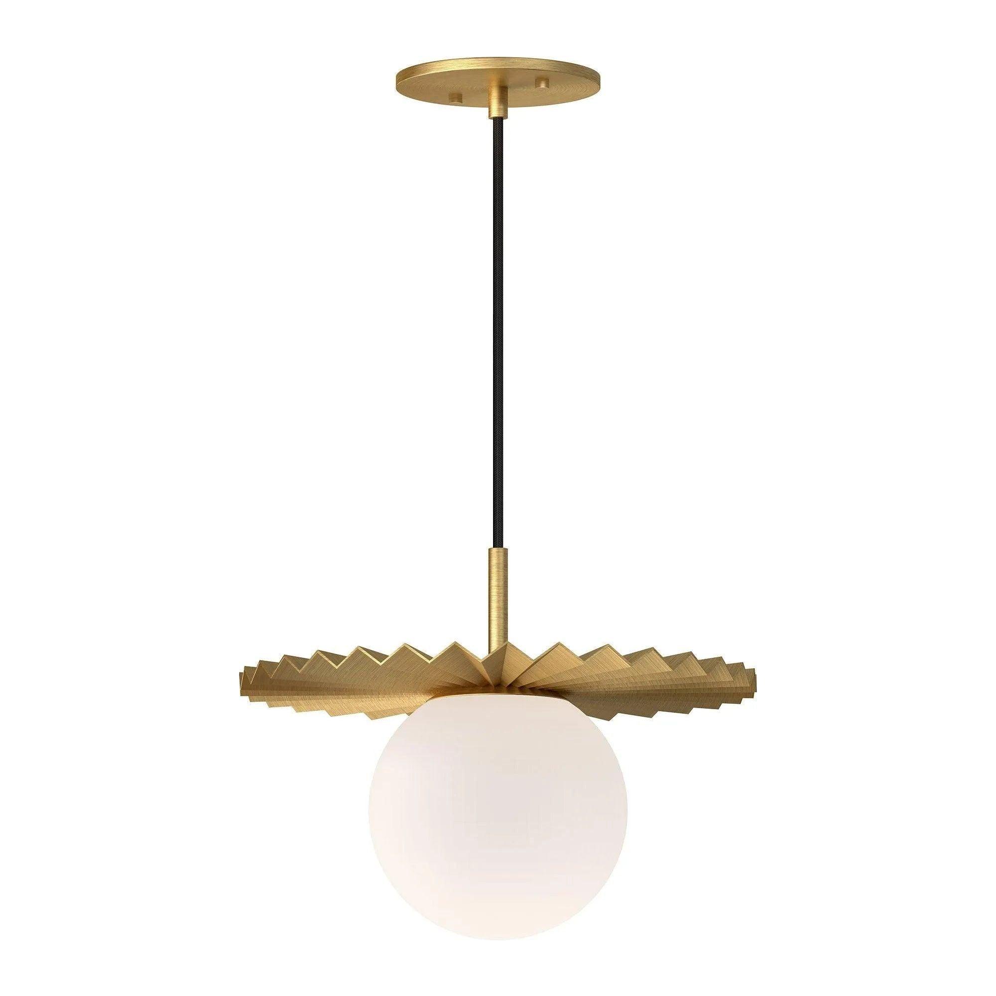 Alora Lighting - Plume Pendant - PD501212BGOP - Canada Light Shop