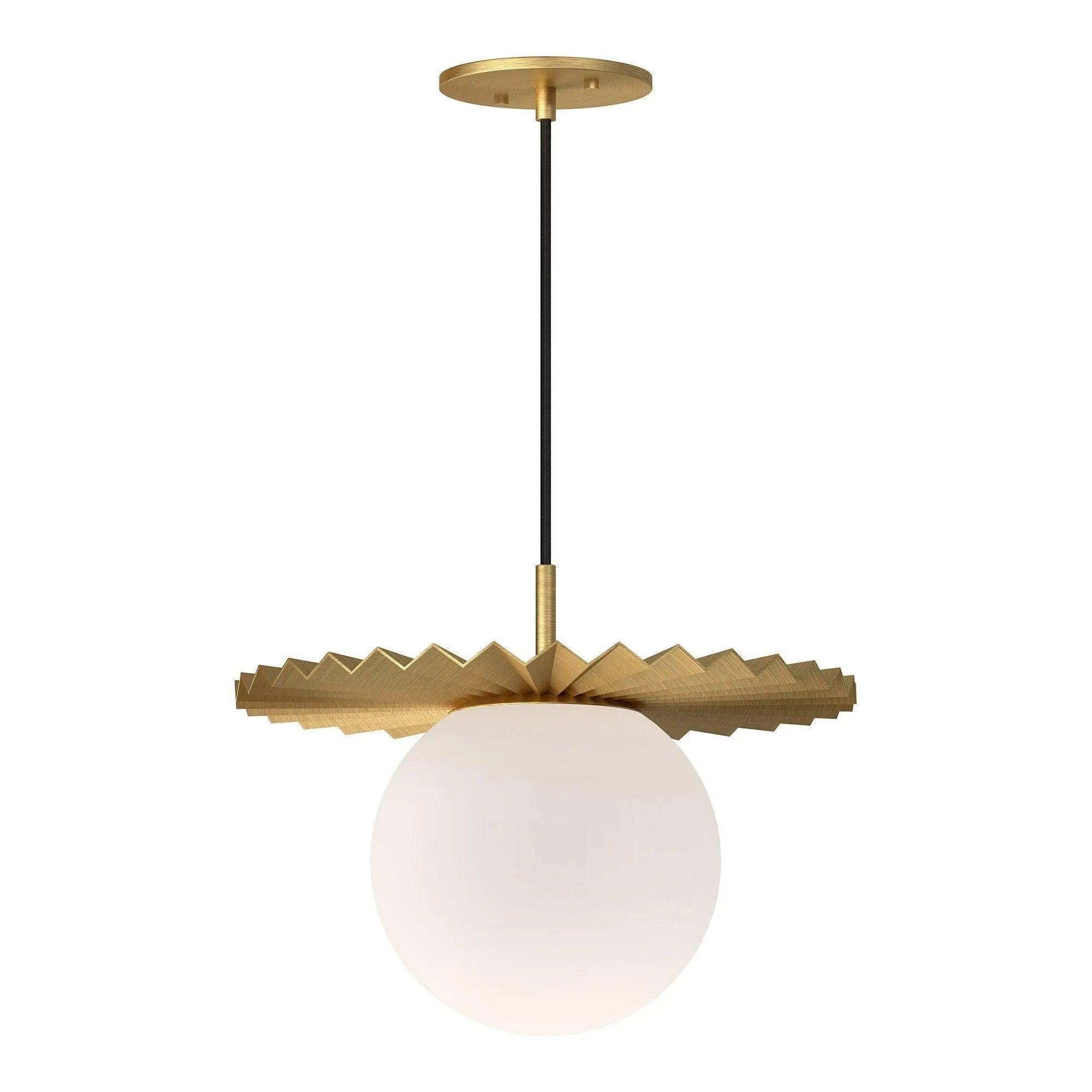 Alora Lighting - Plume Pendant - PD501214BGOP - Canada Light Shop